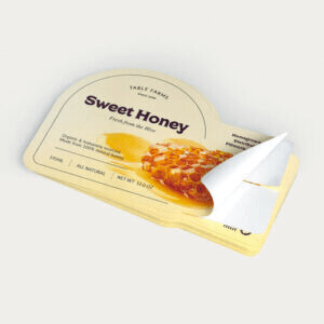 Visiting Card Sticker Design 15 – Serve Print