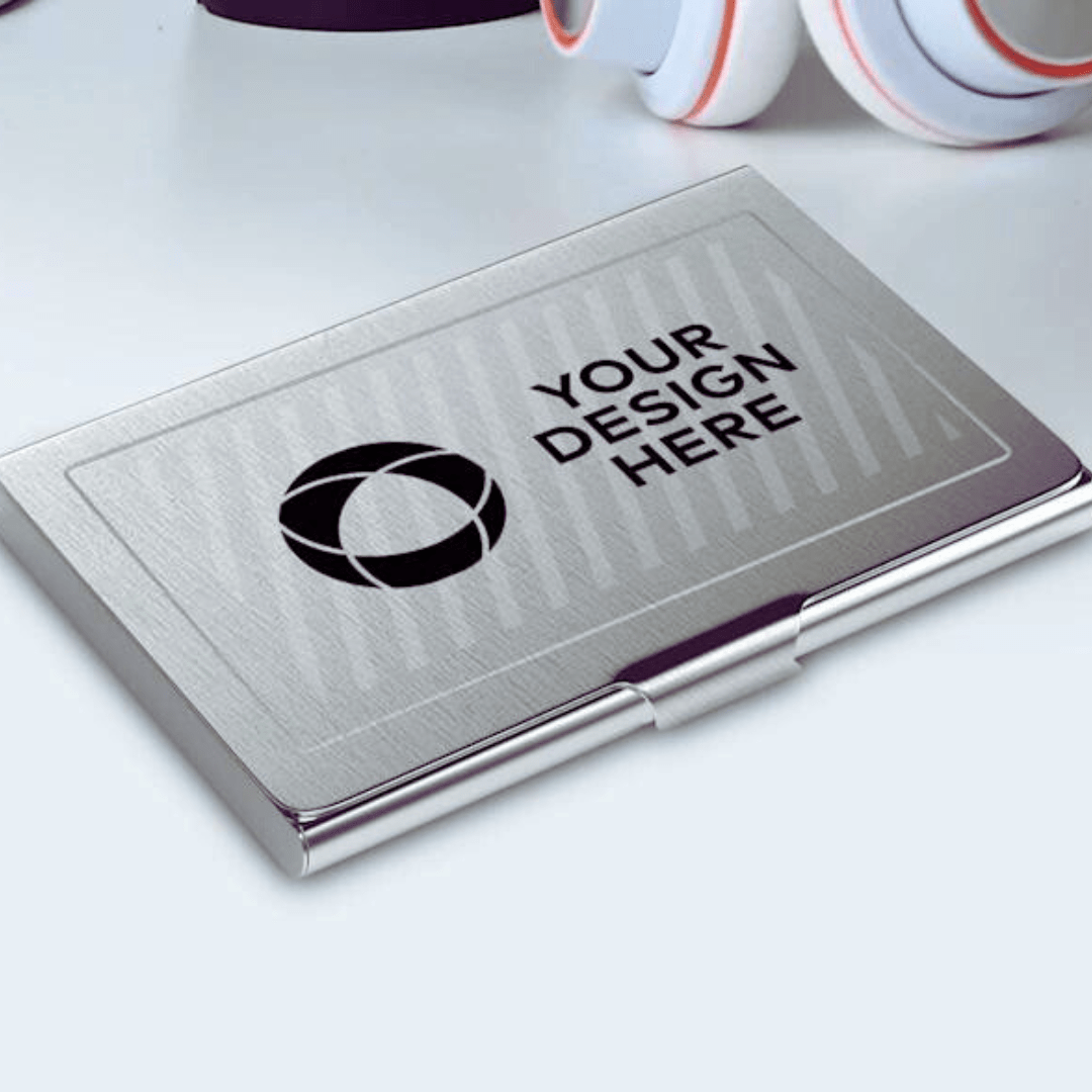 Metal Visiting Card Holder Design 01 – Serve Print